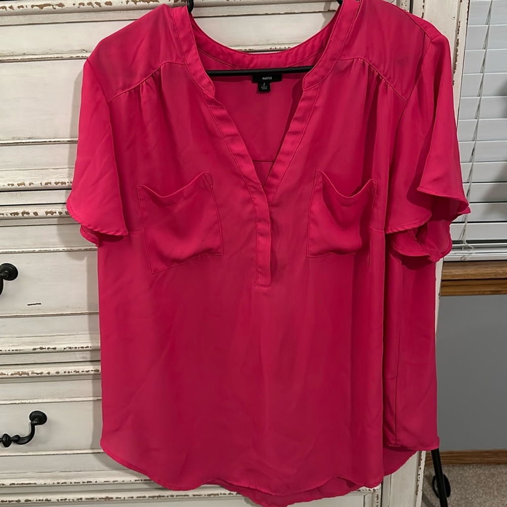Hot pink torrid blouse